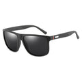 Stevvex classic retro polarized UV400 unisex sunglasses with dark tinted lenses and stylish frame.