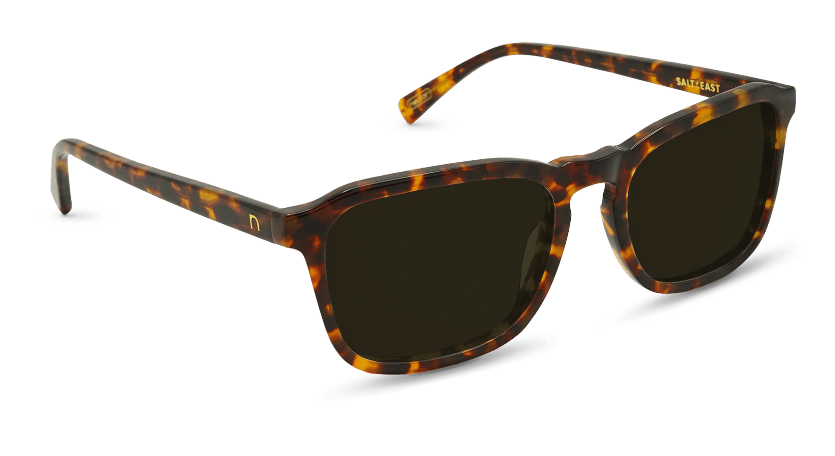 Hawksbill Acetate Rectangle Sunglasses – Handcrafted & UV Protected | Nectar