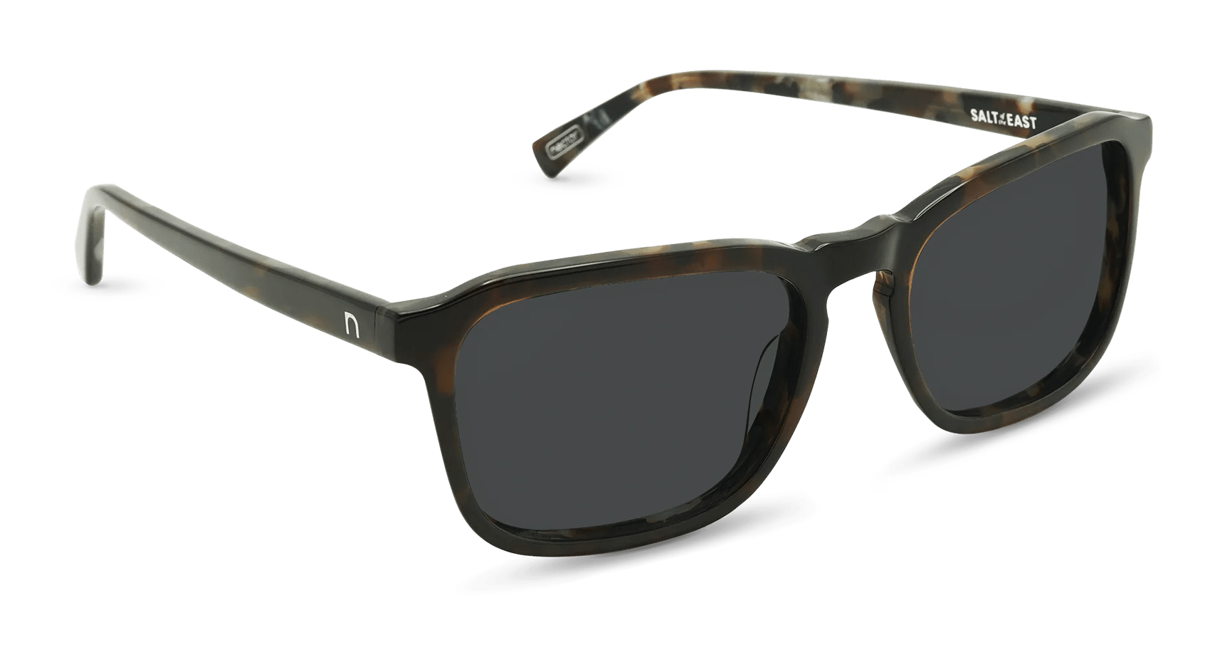Hawksbill Acetate Rectangle Sunglasses – Handcrafted & UV Protected | Nectar