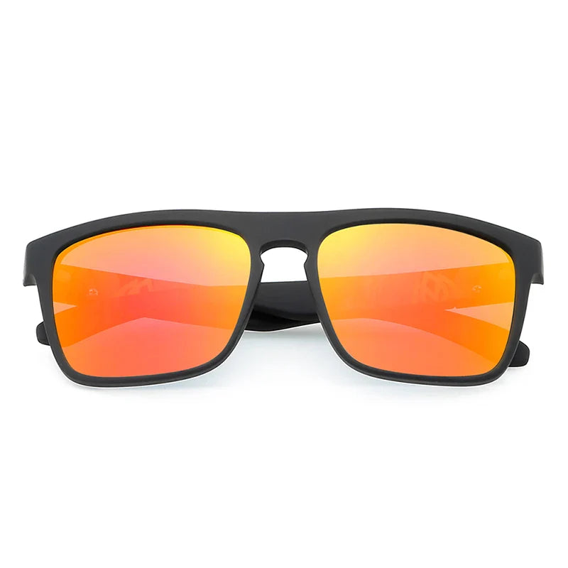 Men's Polarized Square Sunglasses – UV400 Anti-Glare Driving