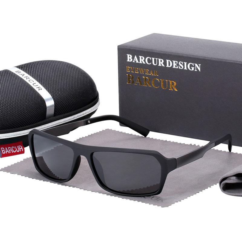 Stylish Barcur Luxury Sports UV400 sunglasses for women and men by Stevvex, featuring sleek design and polarized lenses.