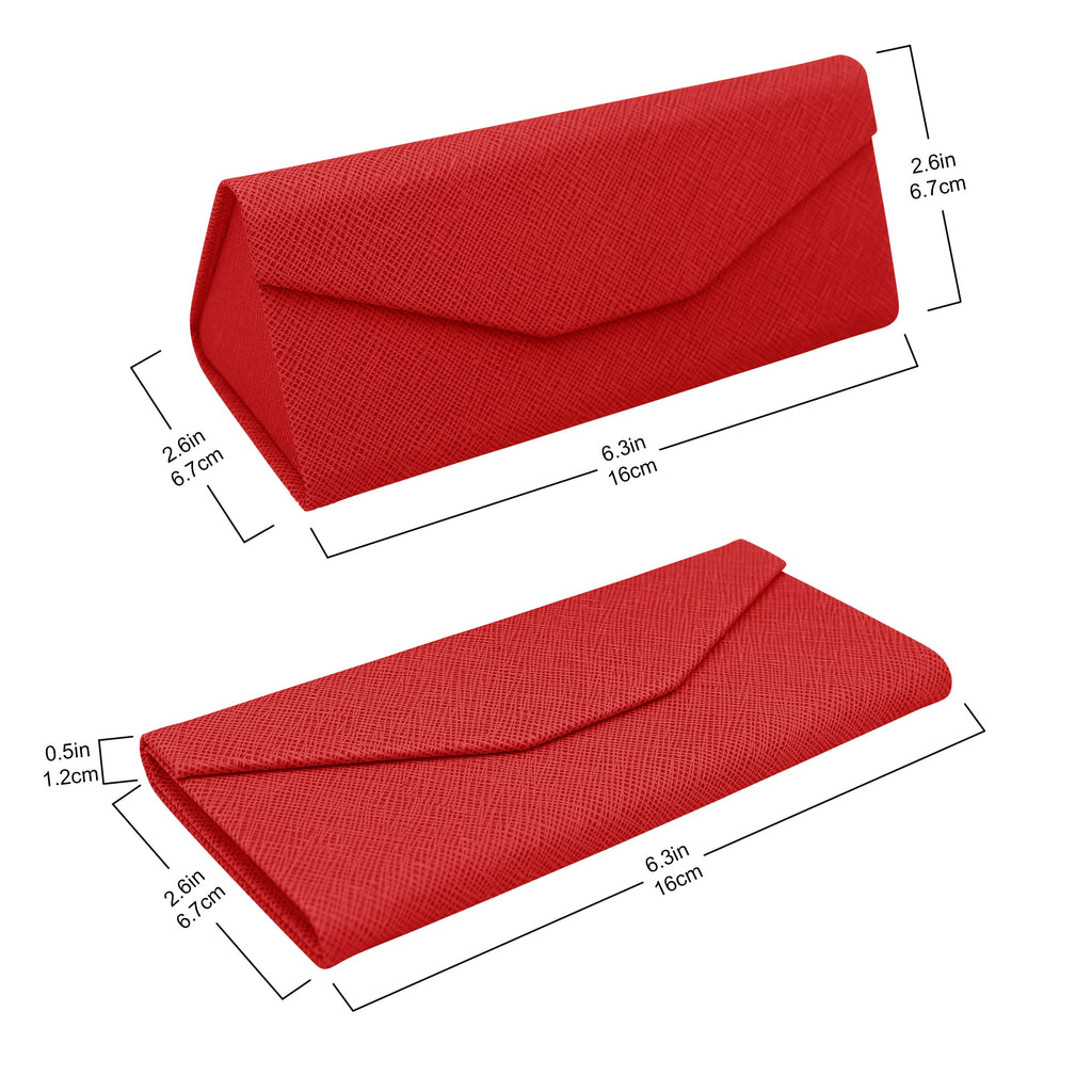Rose Vegan Leather Glasses Case