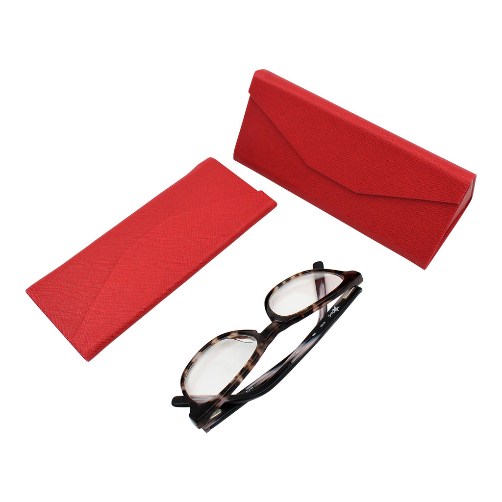 Rose Vegan Leather Glasses Case