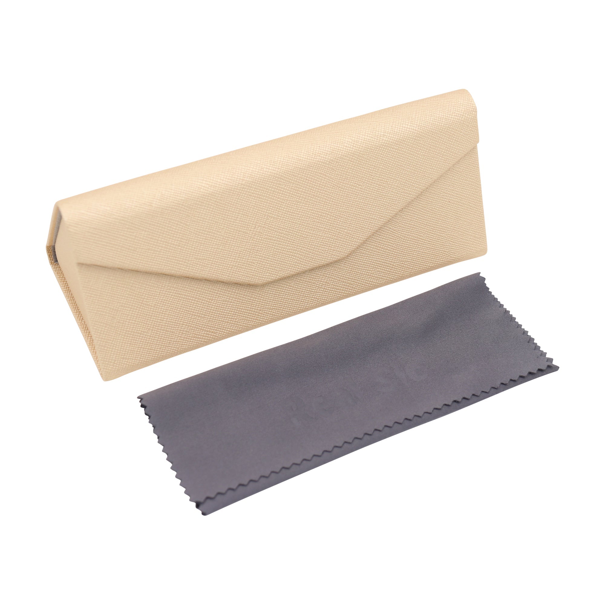 Metallic Gold Vegan Leather Glasses Case