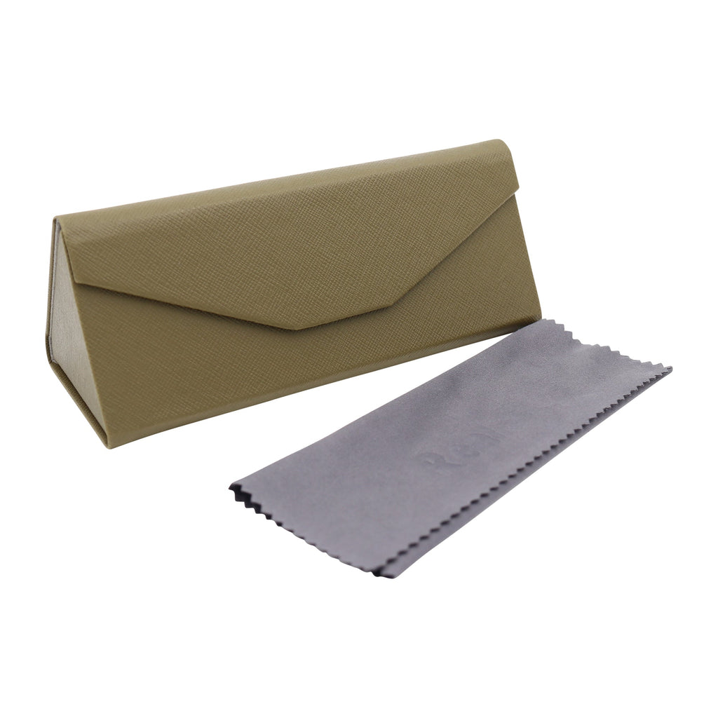 Mocha Vegan Leather Glasses Case