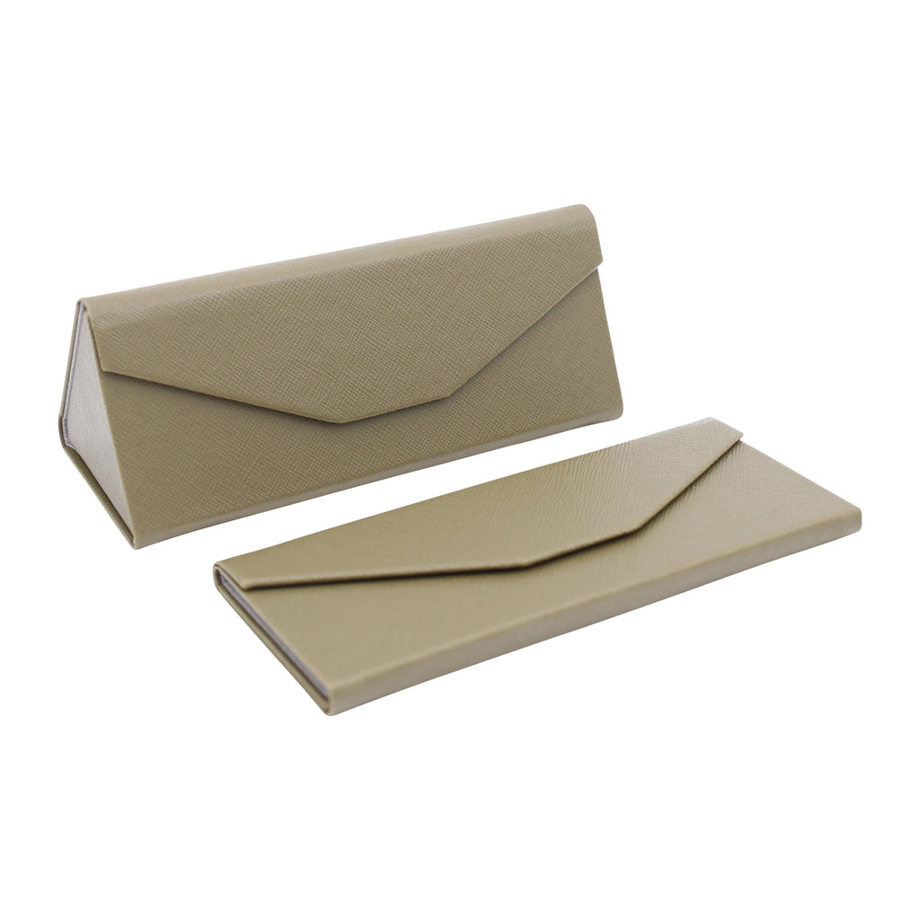 Mocha Vegan Leather Glasses Case