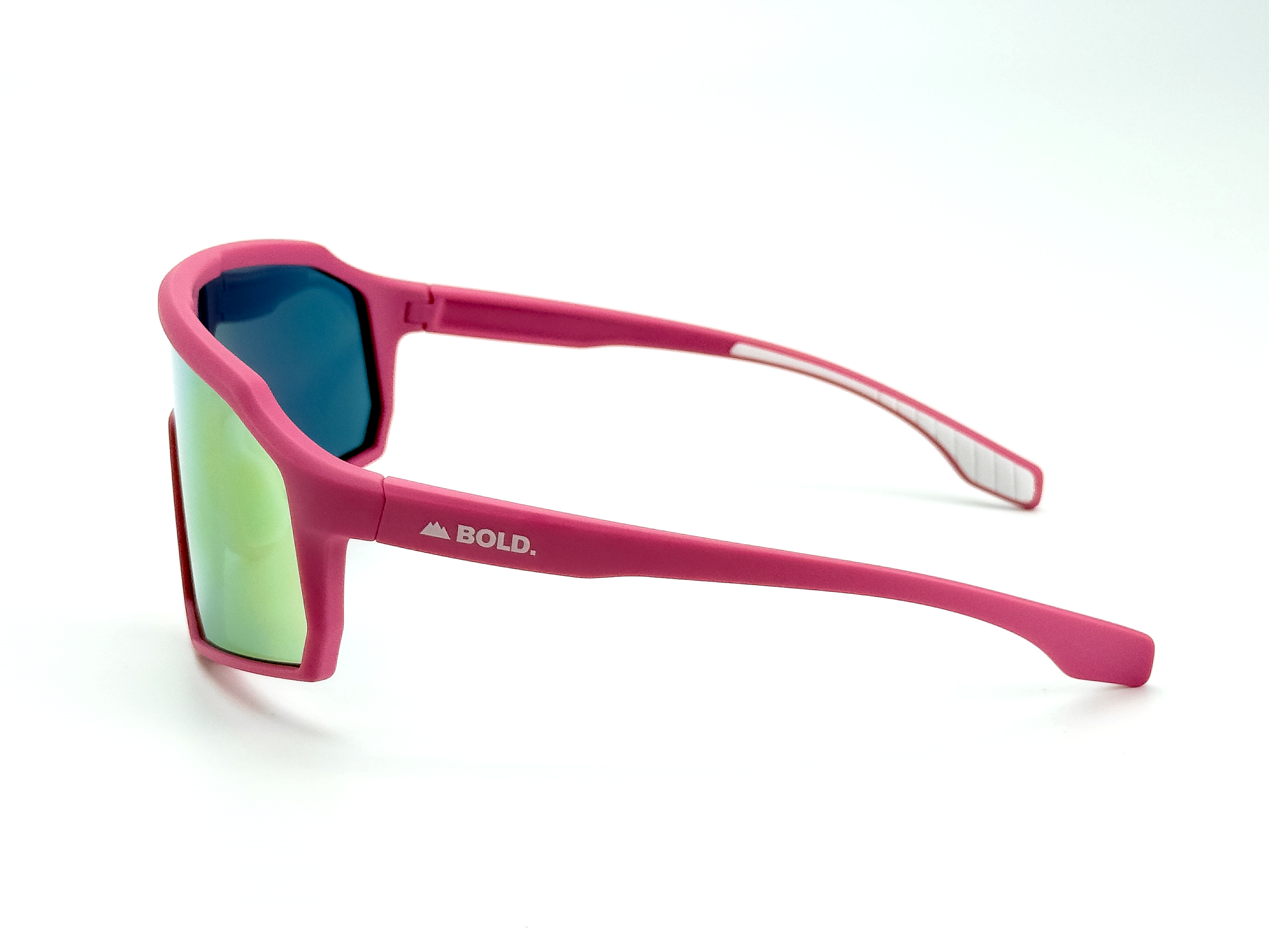 Boldouterwear BOLD Rippers kids sunglasses showing sporty black frames and tinted lenses, designed for MTB, ski, and lifestyle wear.
