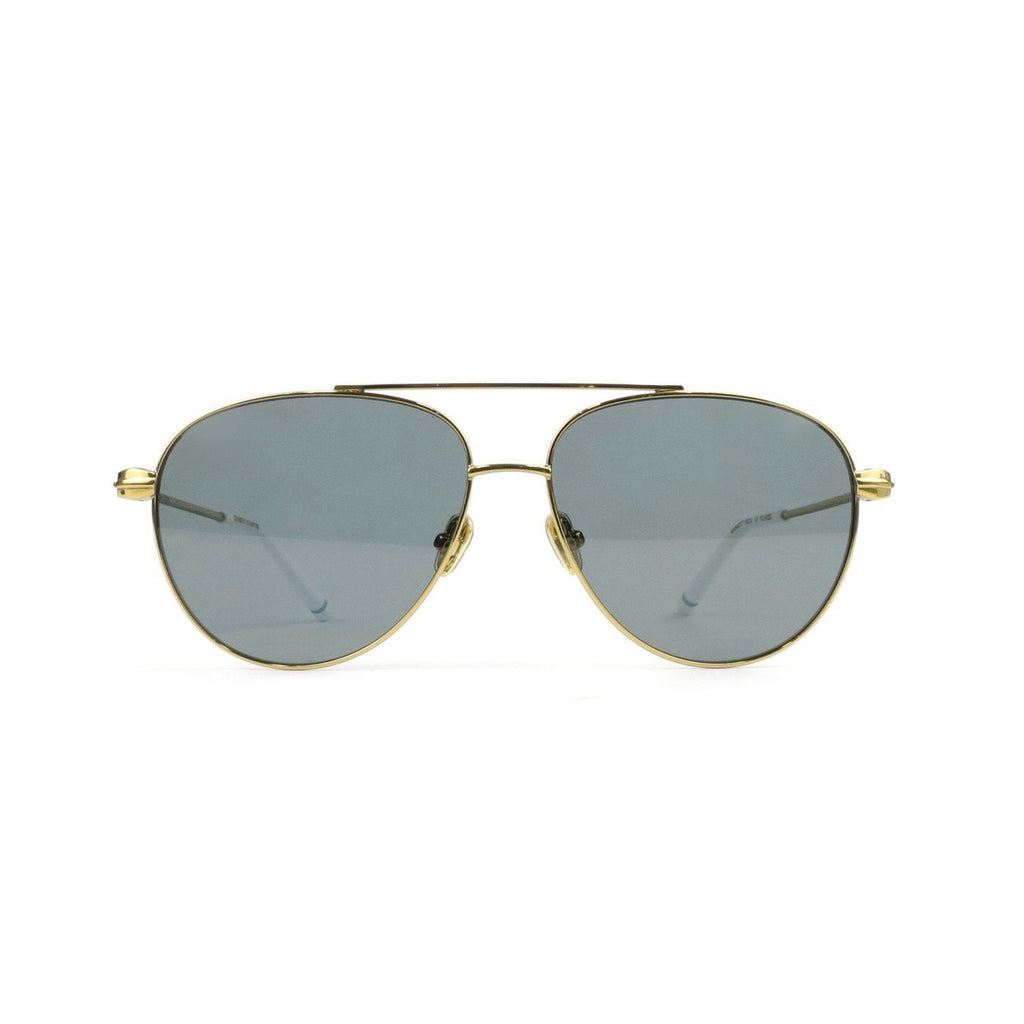 Out East Eyewear Gansett sunglasses with round frames and tinted lenses, stylish and protective eyewear for sunny days.