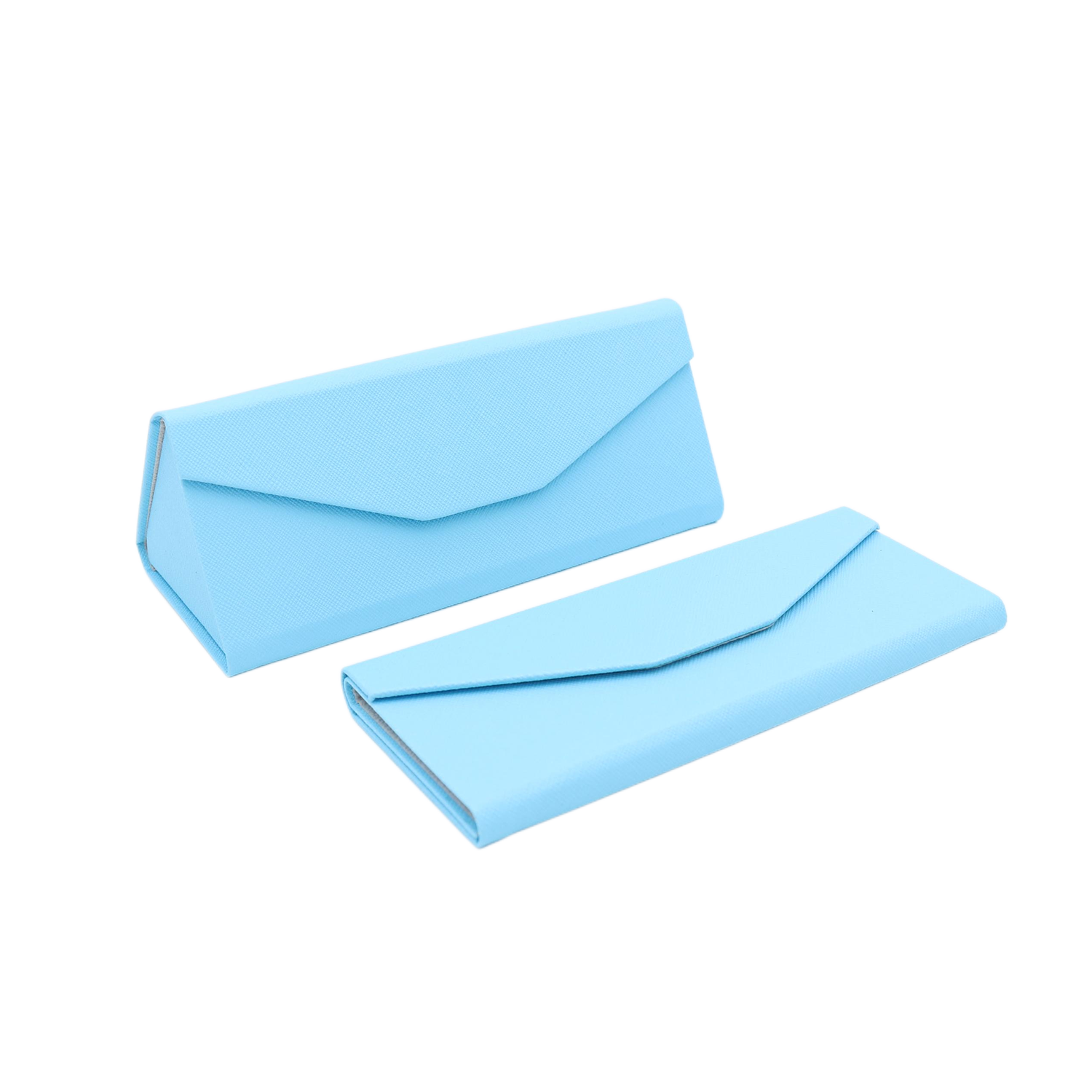 Powder Blue Vegan Leather Glasses Case
