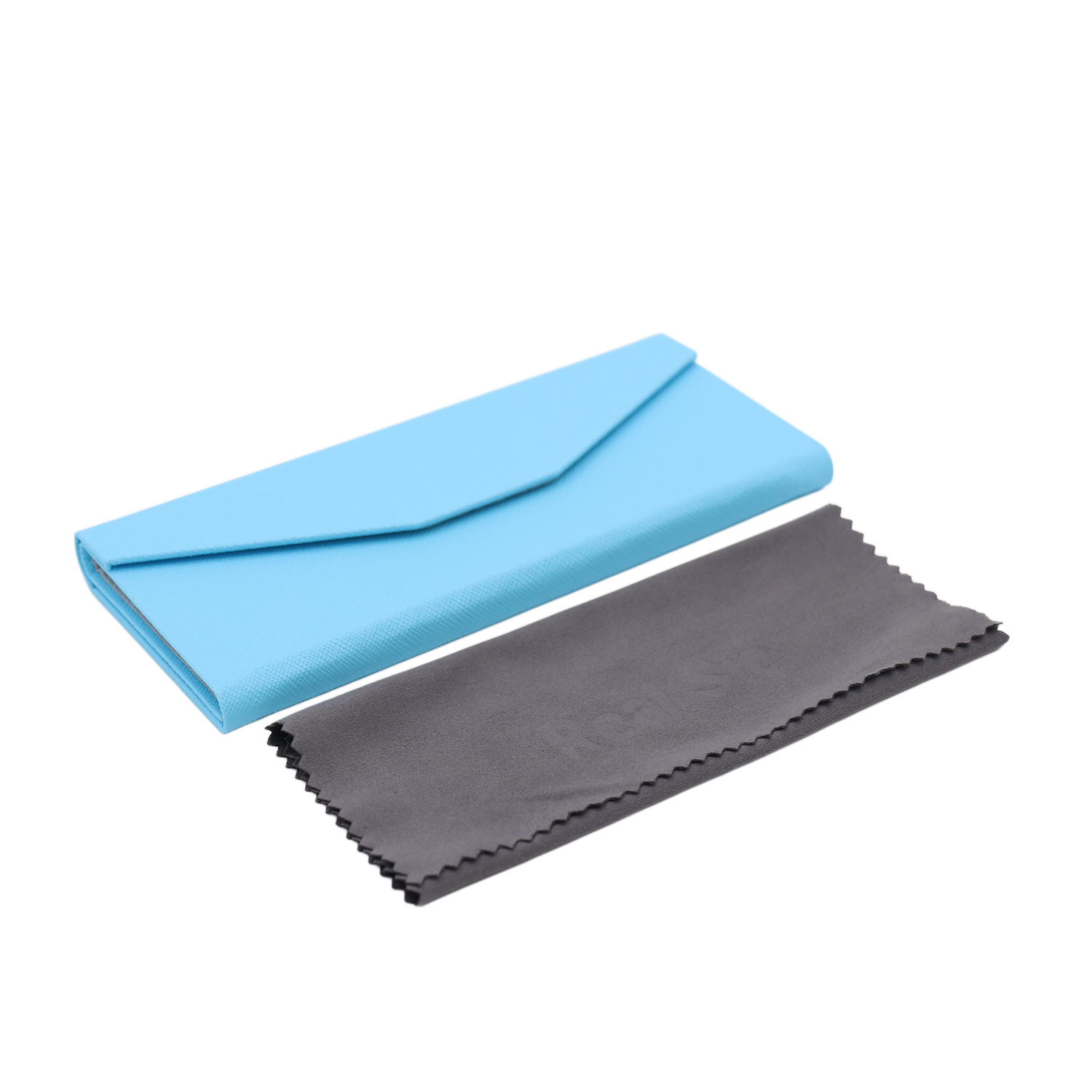 Powder Blue Vegan Leather Glasses Case
