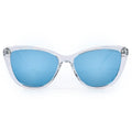 Kara - Mirrored Blue Cat Eye Sunglasses