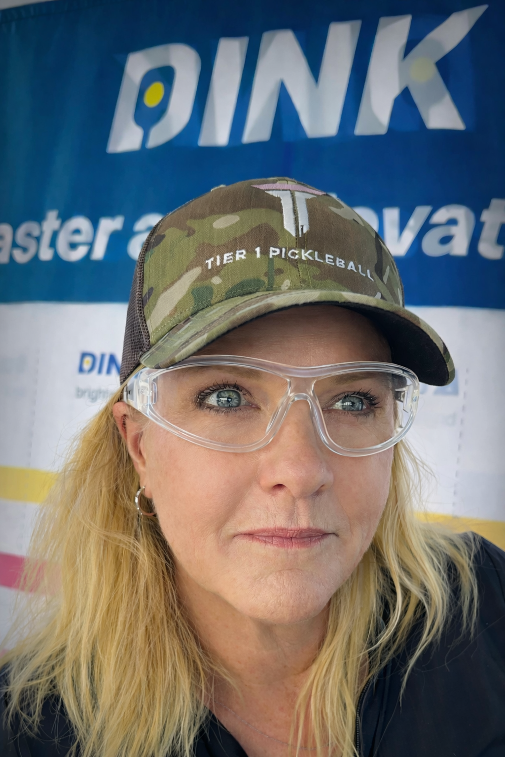 Dink Eyewear Crystal Pickleball Shield – Fog-Free Sport Glasses for Court Play