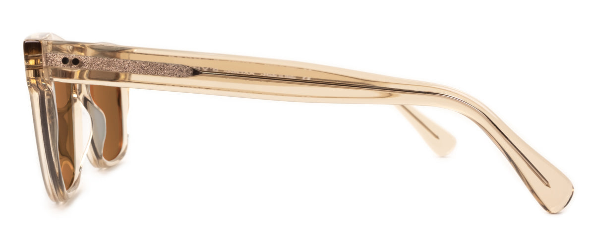Lincoln Wayfarer Sunglasses – Transparent Frame, Double Rivet | Benny's Eyewear