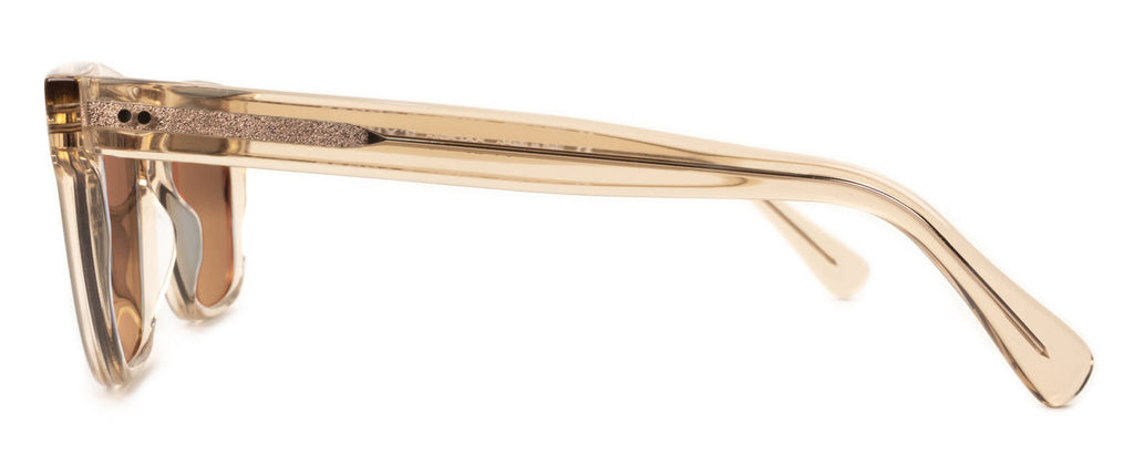 Lincoln Wayfarer Sunglasses – Transparent Frame, Double Rivet | Benny's Eyewear