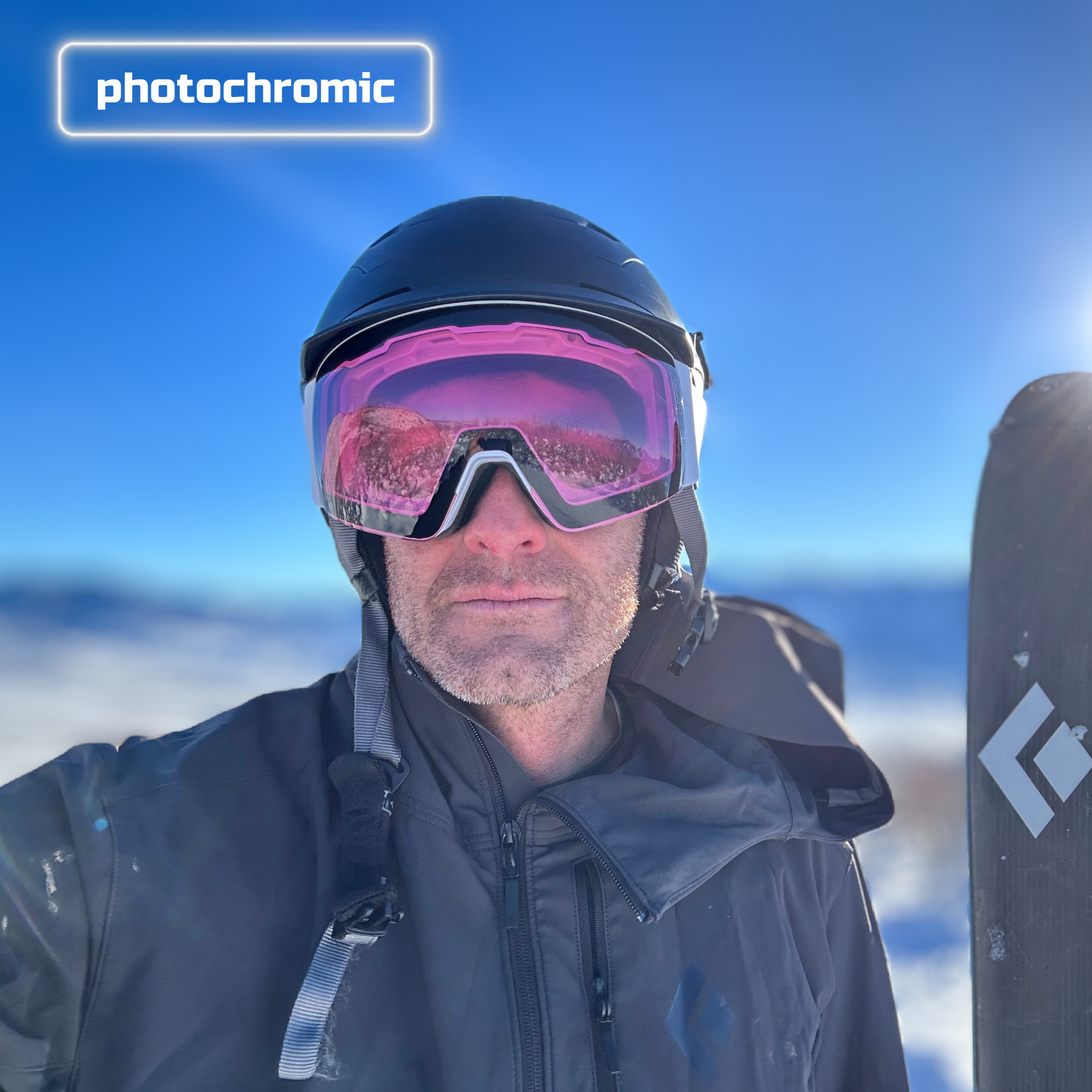 Photochromic Ski Goggles