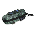 OutLaw Eyewear NVG Camo MoLLE hard shell glasses case with camouflage design, durable protective case for eyewear.