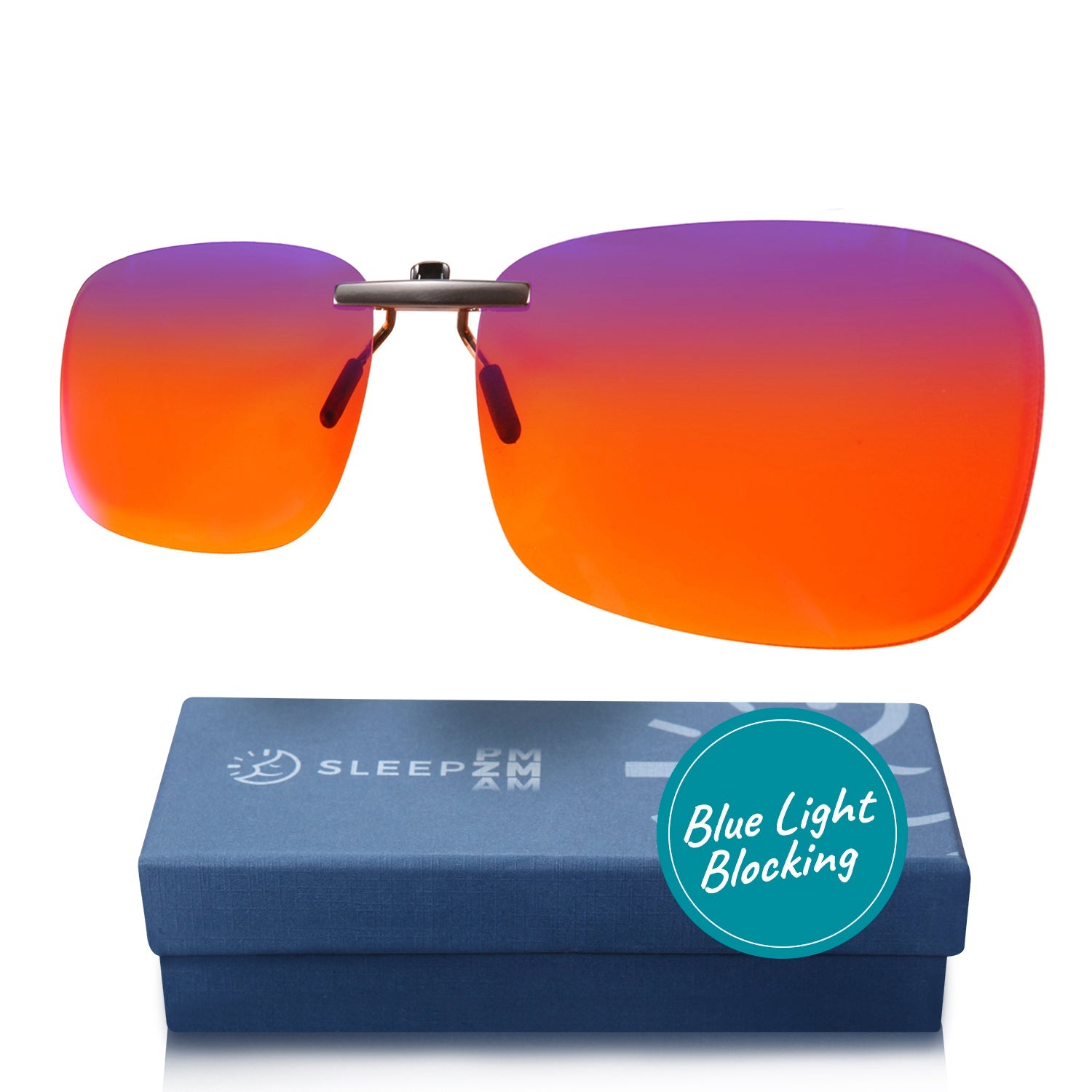Clip-On Night Blue Light Blocking Glasses