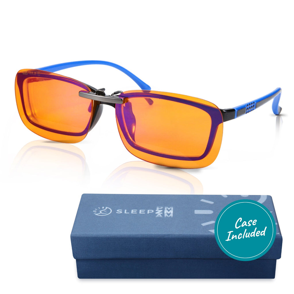 Clip-On Night Blue Light Blocking Glasses