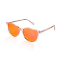 Blue Light Glasses by Sleep ZM, night-time Wayfarer style in pink, designed to block blue light and reduce eye strain.