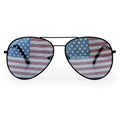 TopFoxx Patriot Eyes Aviator Sunglasses