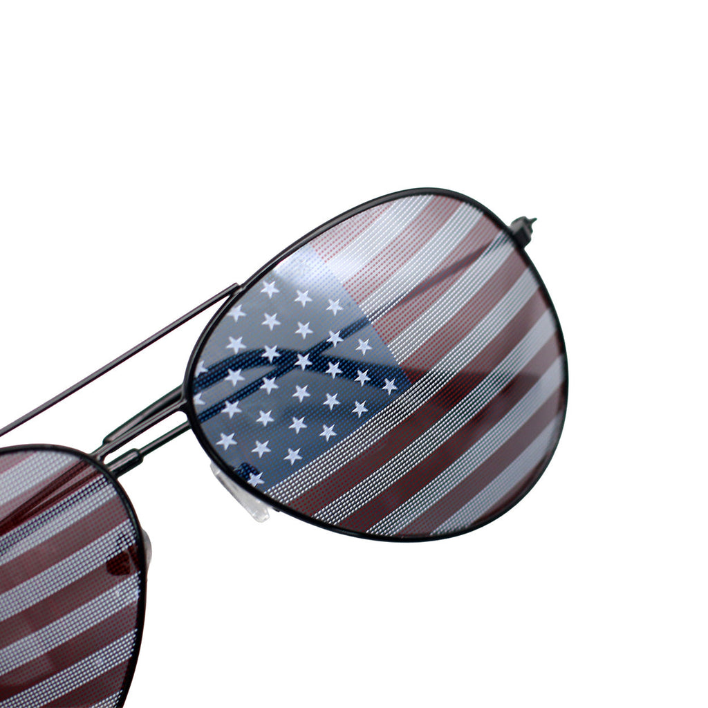 TopFoxx Patriot Eyes Aviator Sunglasses