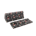 Pirate Skull Print Vegan Leather Glasses Case