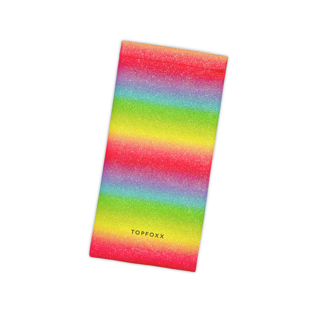 TopFoxx Pride Soft Sunglasses Pouch — Lightweight & Expressive Eyewear Bag
