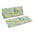 Daffodil Print Vegan Leather Glasses Case