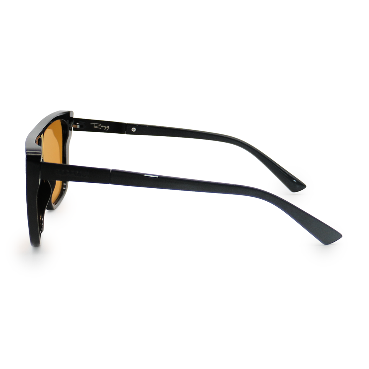 TopFoxx Sustainable Rayz Yellow Square Sunglasses