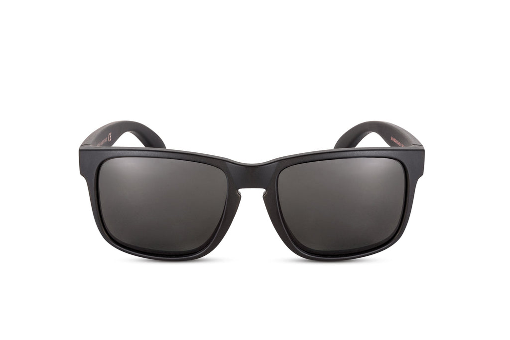 Skeleton Optics Decoy Blackout Polarized Sunglasses | Matte Black, Zeiss Lenses