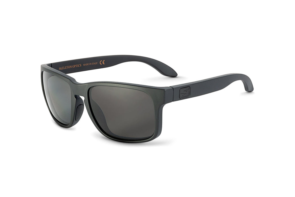 Skeleton Optics Decoy Blackout Polarized Sunglasses | Matte Black, Zeiss Lenses