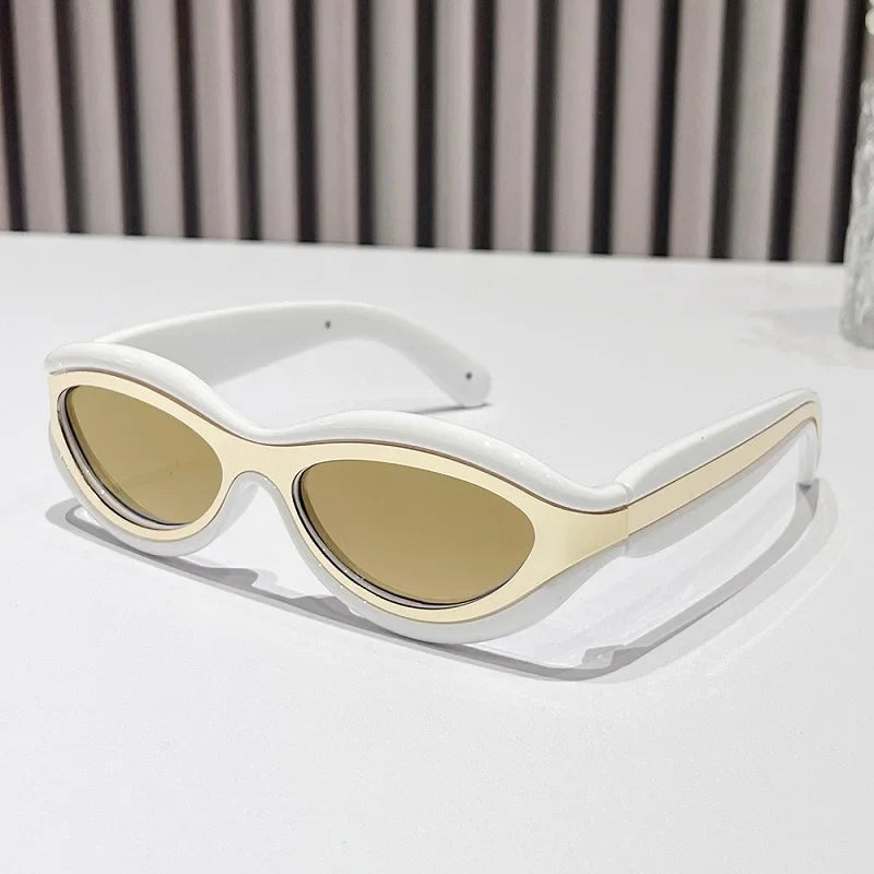 Oval Cat Eye Sunglasses for Women — UV400