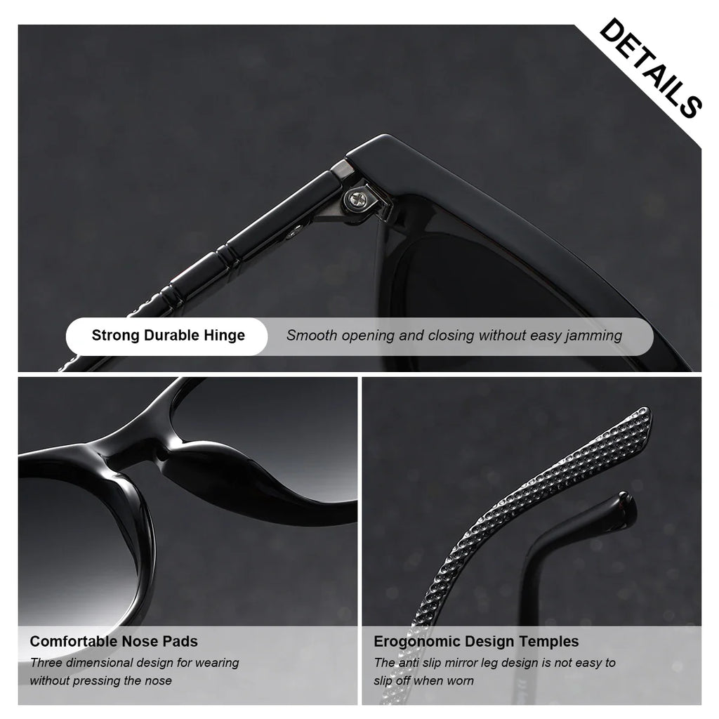 Stevvex BARCUR round polarized UV400 mirror sunglasses for women with reflective lenses and stylish frame.