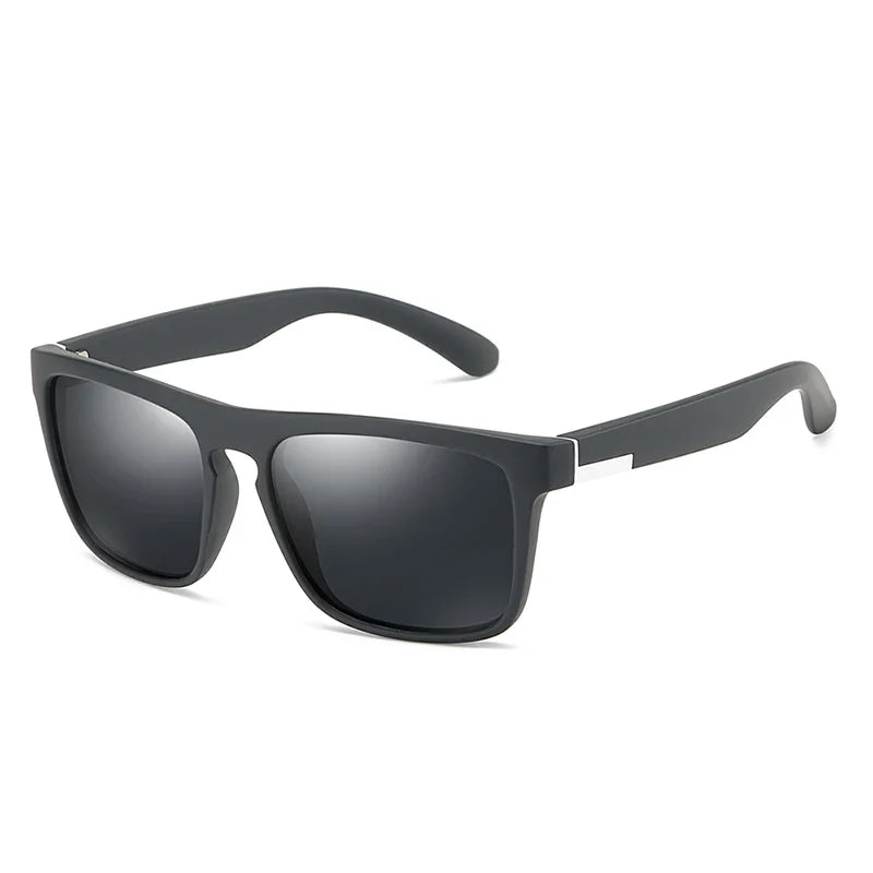 Men's Polarized Square Sunglasses – UV400 Anti-Glare Driving