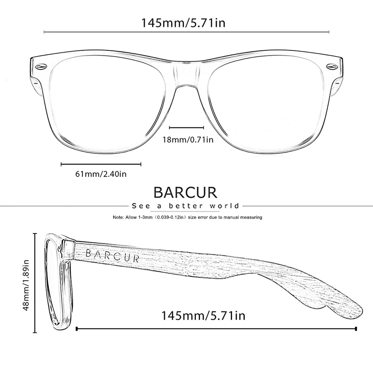 Stevvex BARCUR natural wood polarized oval women’s sunglasses with dark lenses and stylish frame design.
