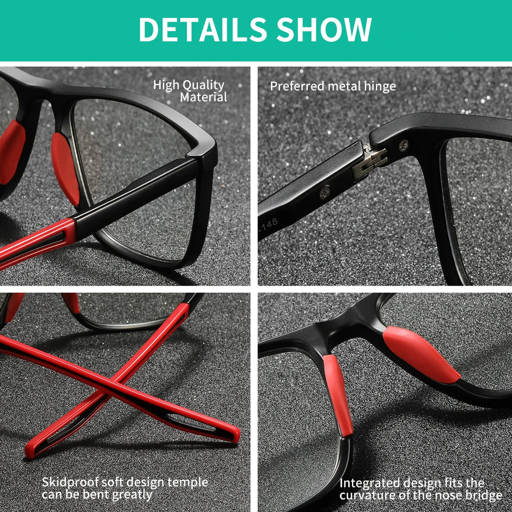 Blue Light Blocking Reading Glasses – Sports Style, Anti-Eye Strain