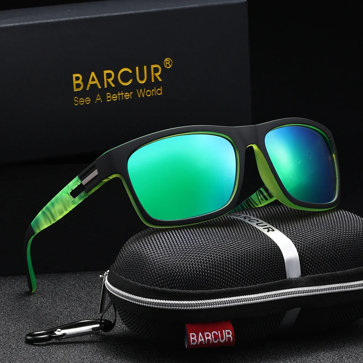 BARCUR Polarized Sport Sunglasses – UV400 Men's