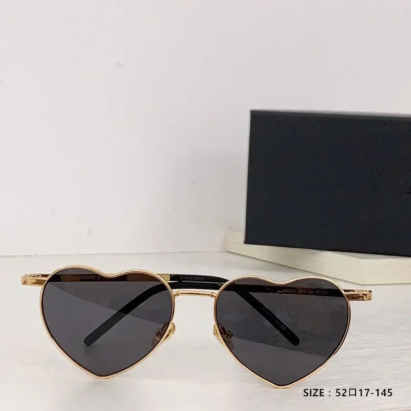 Heart-Shaped Photochromic Sunglasses for Women — UV400