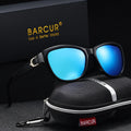 BARCUR Polarized Round Sunglasses – UV400 Unisex