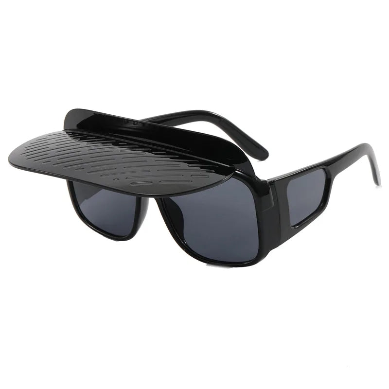 Polarized Sunglasses with Removable Visor for Women
