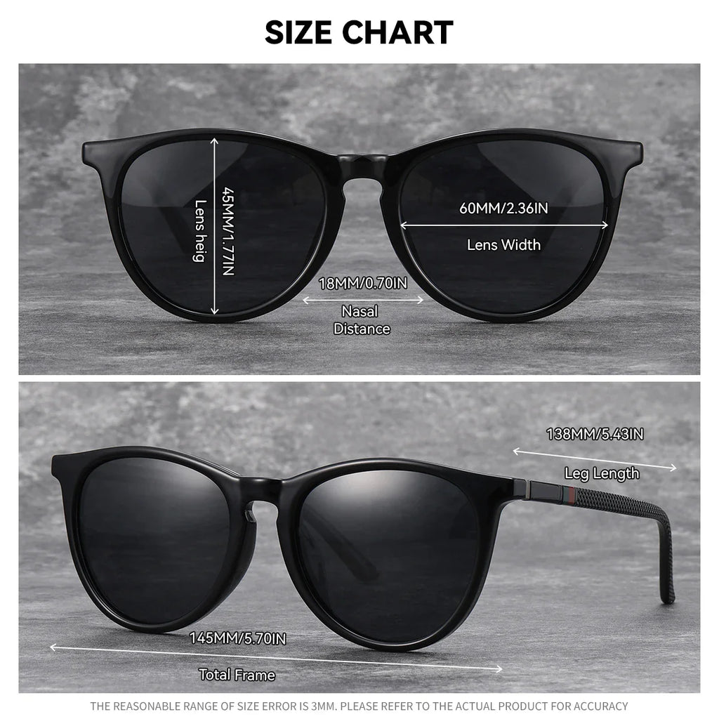 BARCUR Polarized Cat Eye Sunglasses for Women