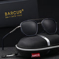 BARCUR Polarized Polygon Sunglasses – UV400 Men's