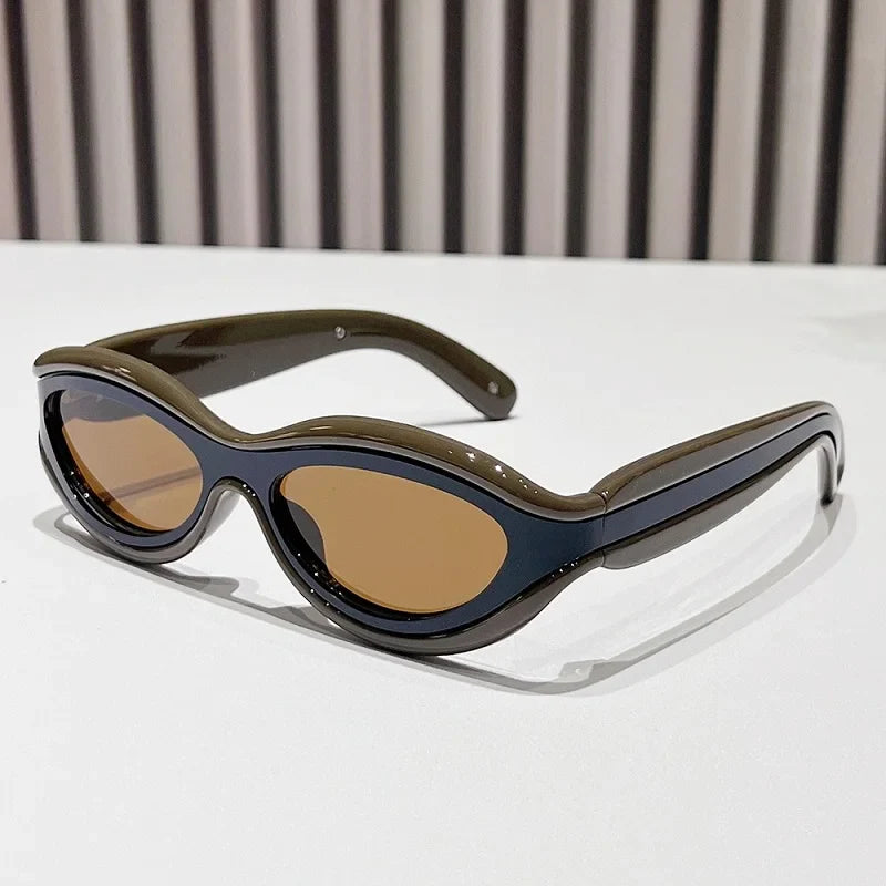 Oval Cat Eye Sunglasses for Women — UV400