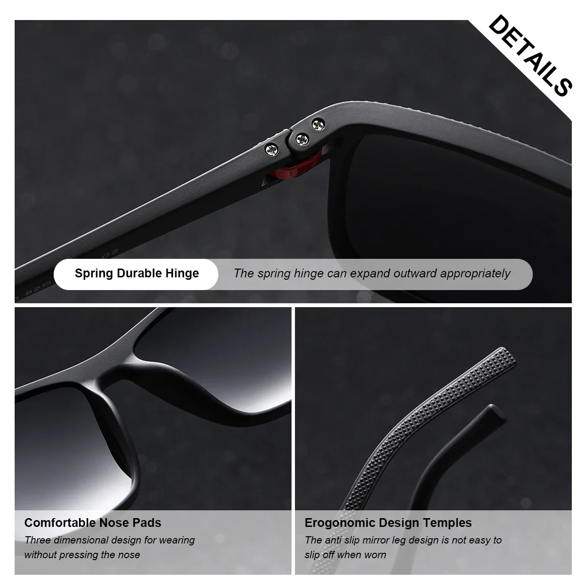 BARCUR Original Trendy Polarized Sunglasses for Women
