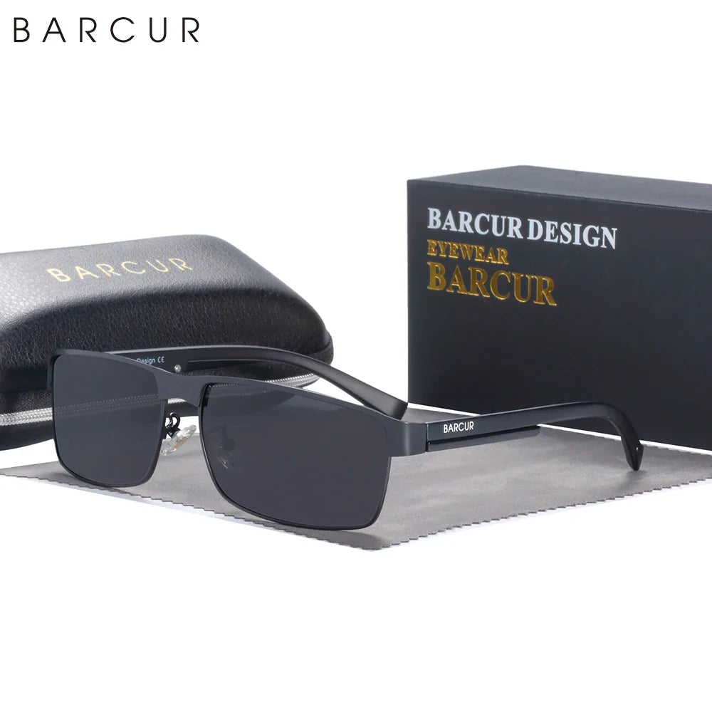 BARCUR Polarized Business Sunglasses – UV400 Men's