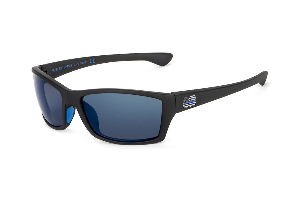 Skeleton Optics Scout Blue Line Edition Polarized Sunglasses for Men & Women