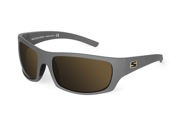 Skeleton Optics Renegade Wolf Gray Polarized Sunglasses for Men & Women
