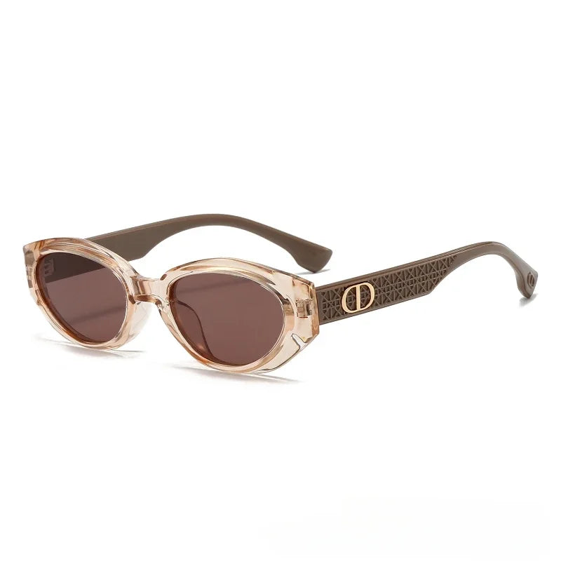 Polarized Oval Sunglasses for Women — UV Protection