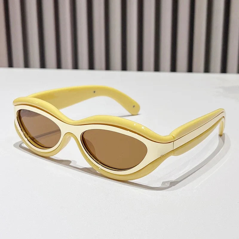 Oval Cat Eye Sunglasses for Women — UV400