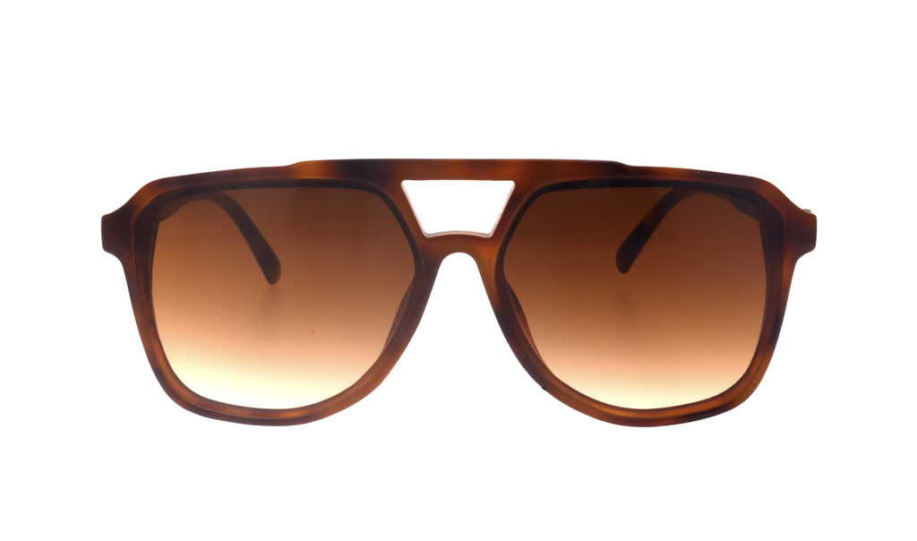 Epoch Eyewear San Juan Durango Oversized Aviator Sunglasses – Tortoise Frame Gradient Lens